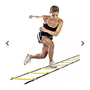 Agility Training Ladder - Yellow and Black
